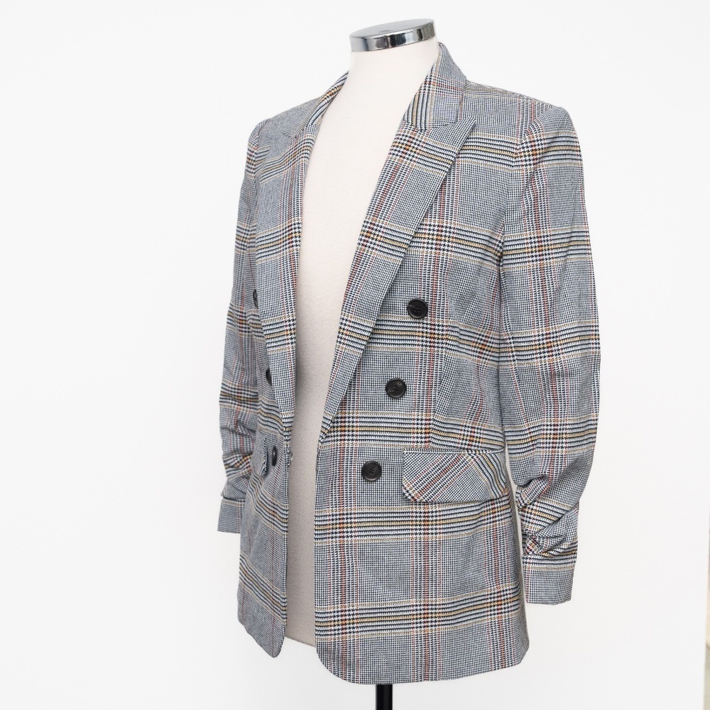 Veronica Beard. Miller Plaid Dickey Jacket. - Picture 7 of 16